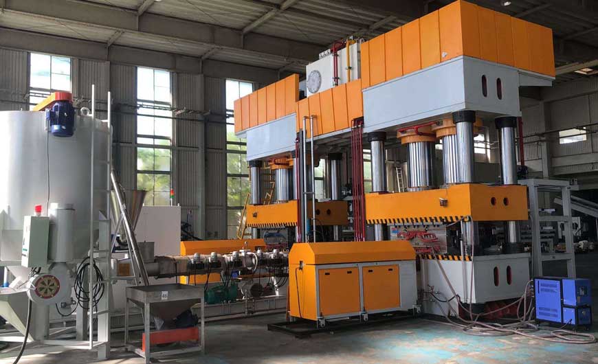 plastic recycling molding machine price